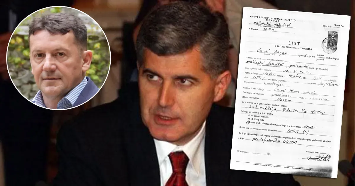 Lučić objavio “Čovićevu biografiju”, tvrdi da se potpisivao ćirilicom