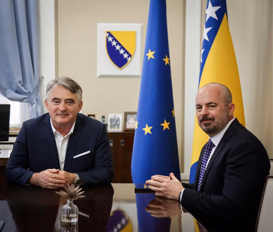 Komšić i Ginkel razgovarali o o novim investicijama iz SAD-a u BiH
