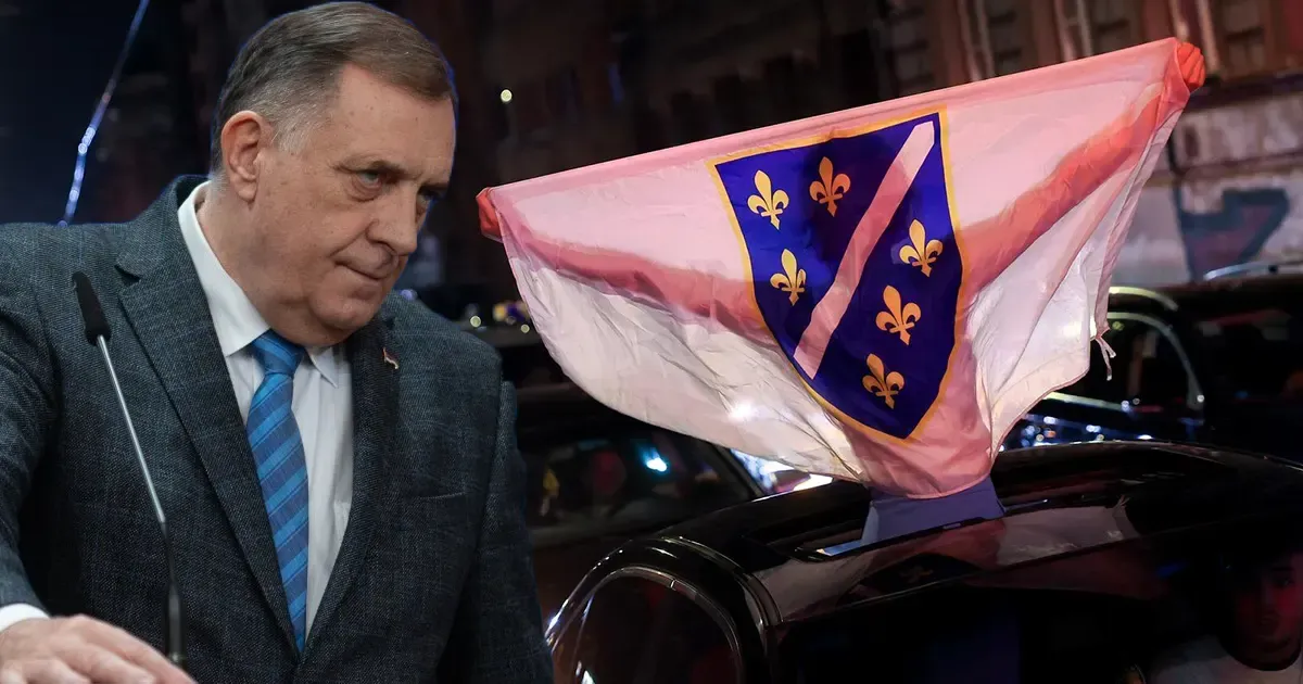 Milorad Dodik o zastavi s ljiljanima: Poručio Bošnjacima gdje da je stave