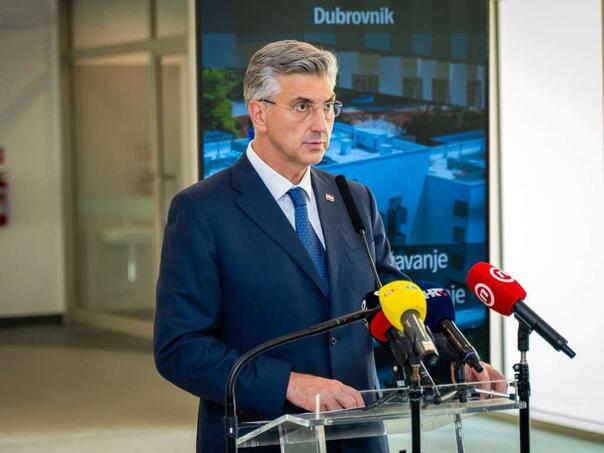 Plenković u Dubrovniku dao podršku Darijani Filipović