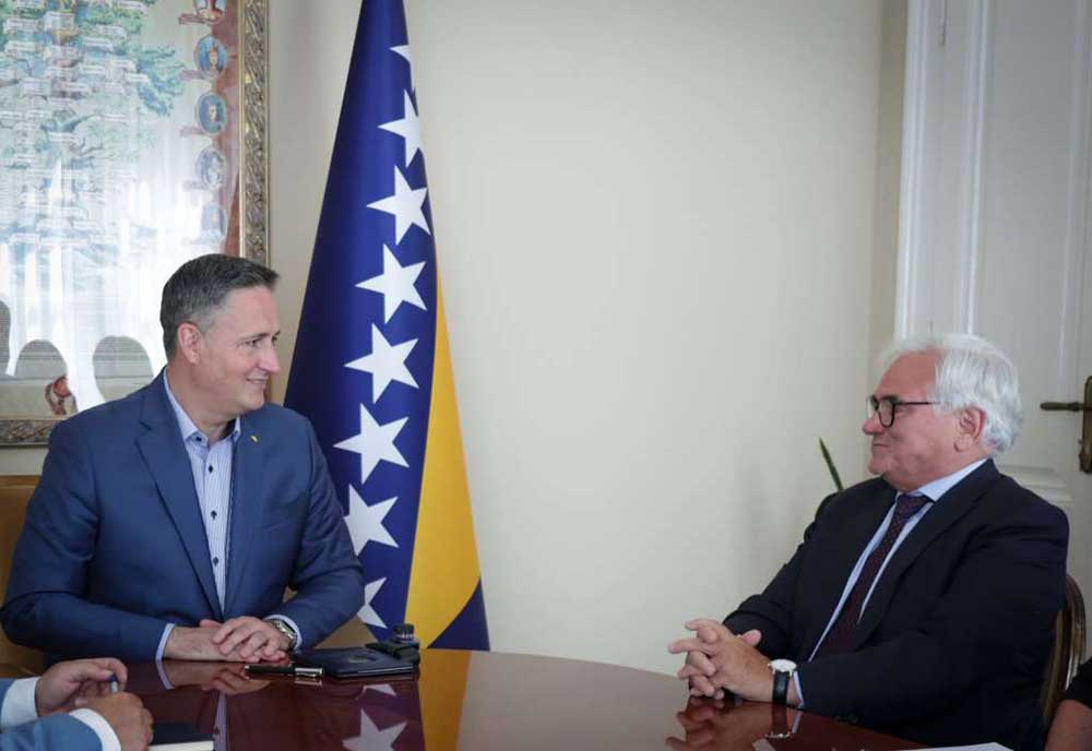 Bećirović i Grannas razgovarali o europskom putu BiH i izboru novog visokog predstavnika