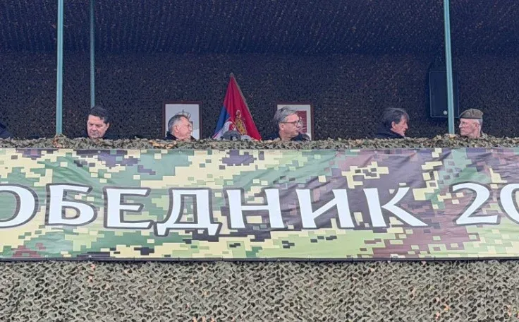 Srbija organizirala još jednu vojnu vježbu blizu BiH: Sve gledao Dodik sa svojom svitom iz RS-a