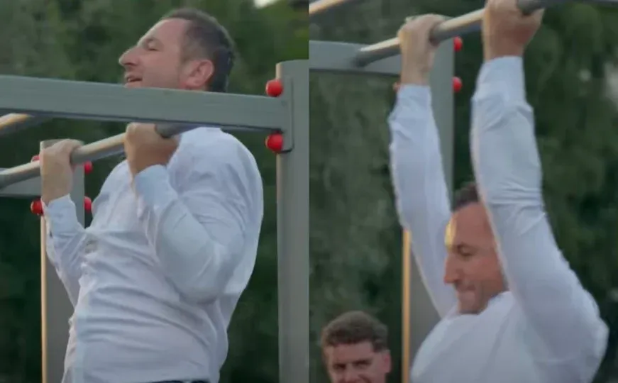 Semir Efendić objavio snimak kako radi zgibove, pa poručio: "Mladi ne traže politička predavanja"