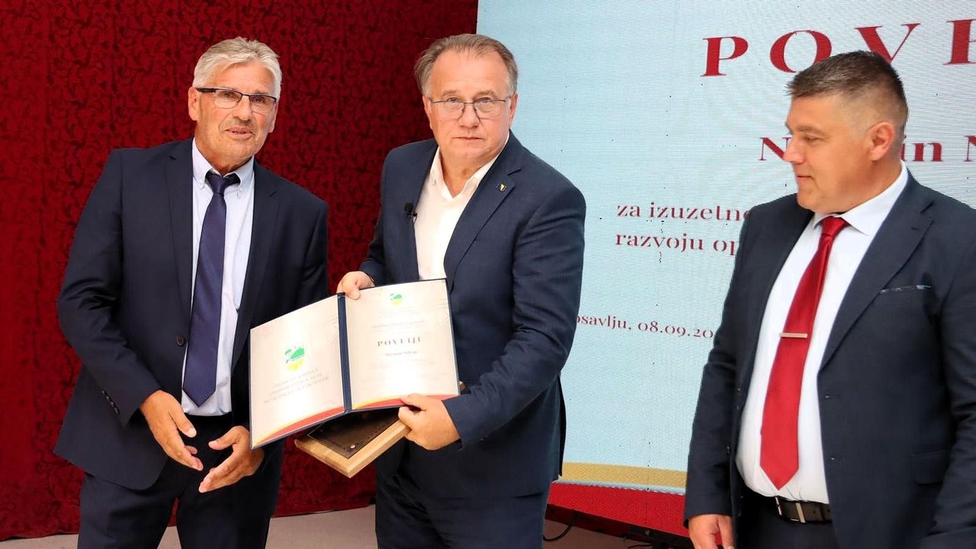 Nikšiću uručena Povelja opštine Vukosavlje