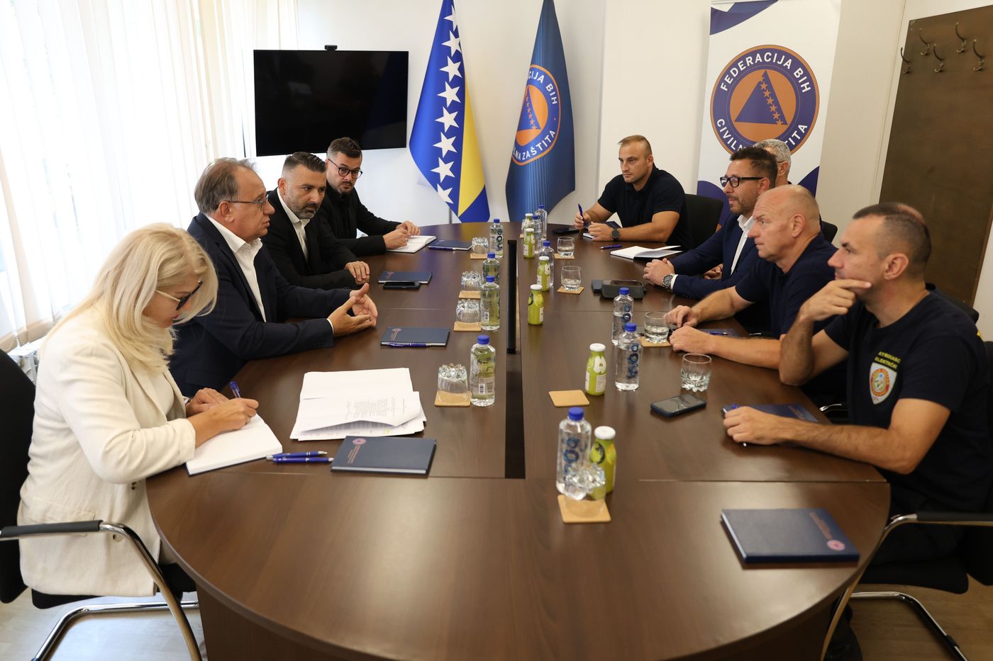 Nikšić: Firefighters deserve improvement of their labor and social status