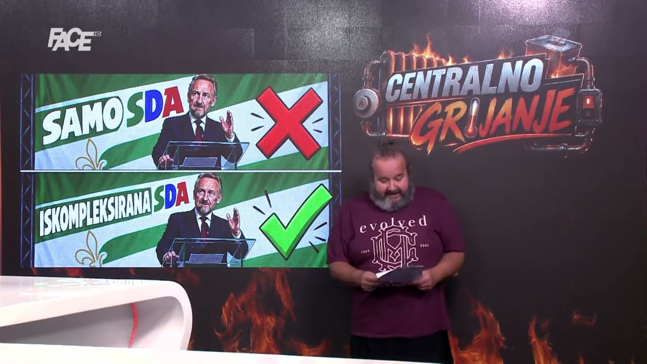 CENTRALNO GRIJANJE | Izetbegoviću Ratko Mladić GENERAL!Dodik HADŽIJA!Lučić BUBA Bakira,Dodika i Čovića