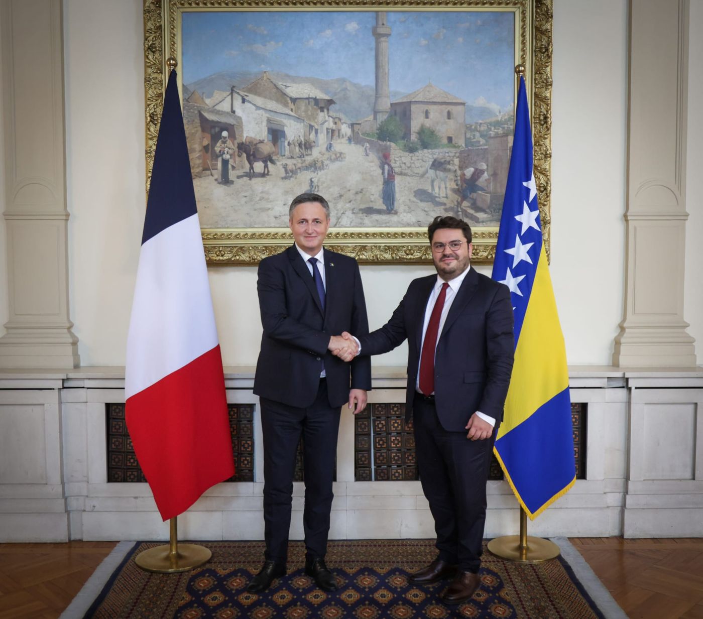 Bećirović primio akreditivna pisma novoimenovanih ambasadora Francuske, Albanije i Pakistana