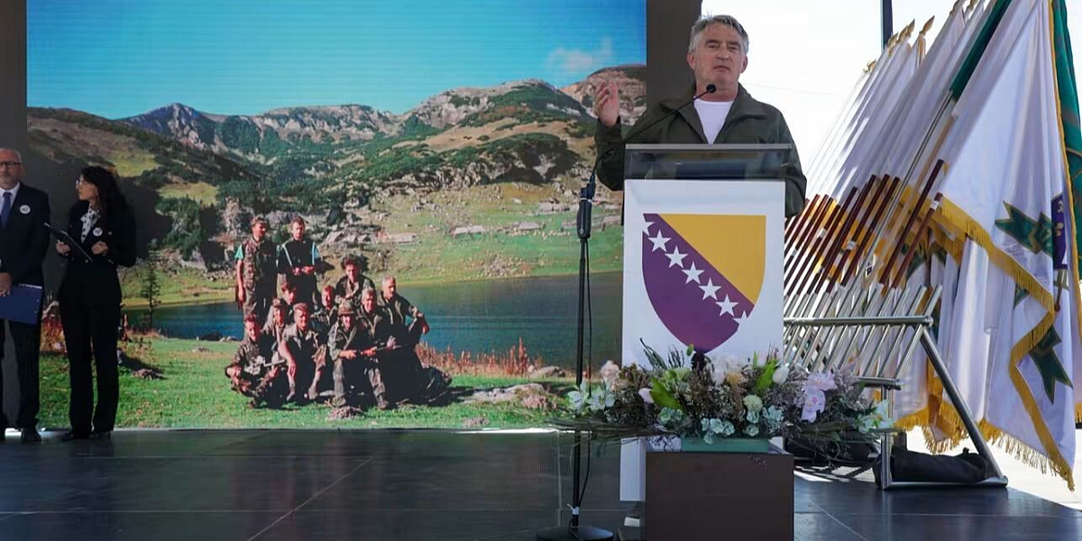 Komšić na Vlašiću: Mislili ste da ćete nas satrati, ovaj plato ste zvali kapom RS-a, a danas je to bosanska kapa