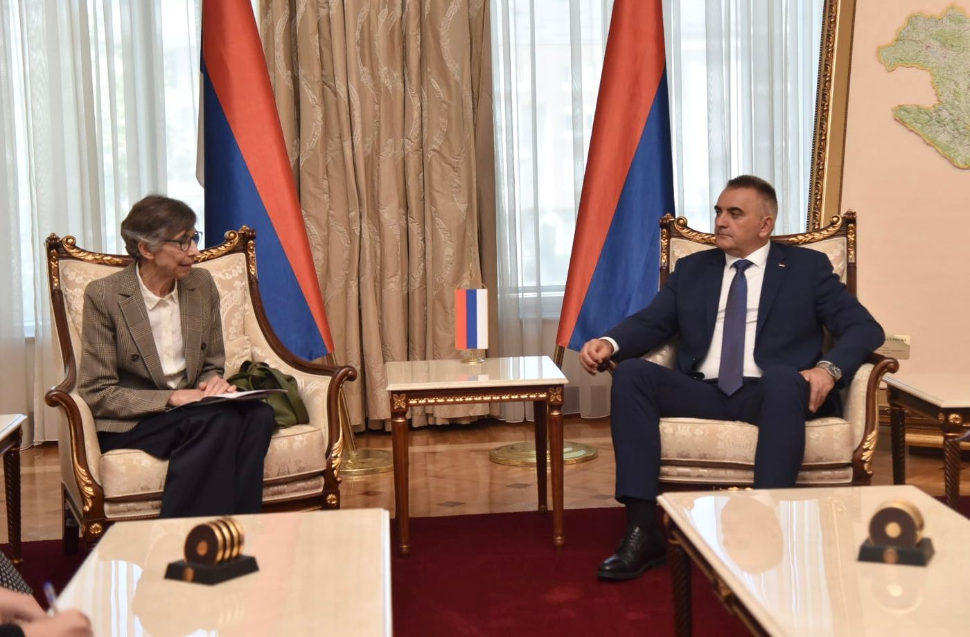 Minić razgovarao sa šeficom posmatračke misije OSCE-a