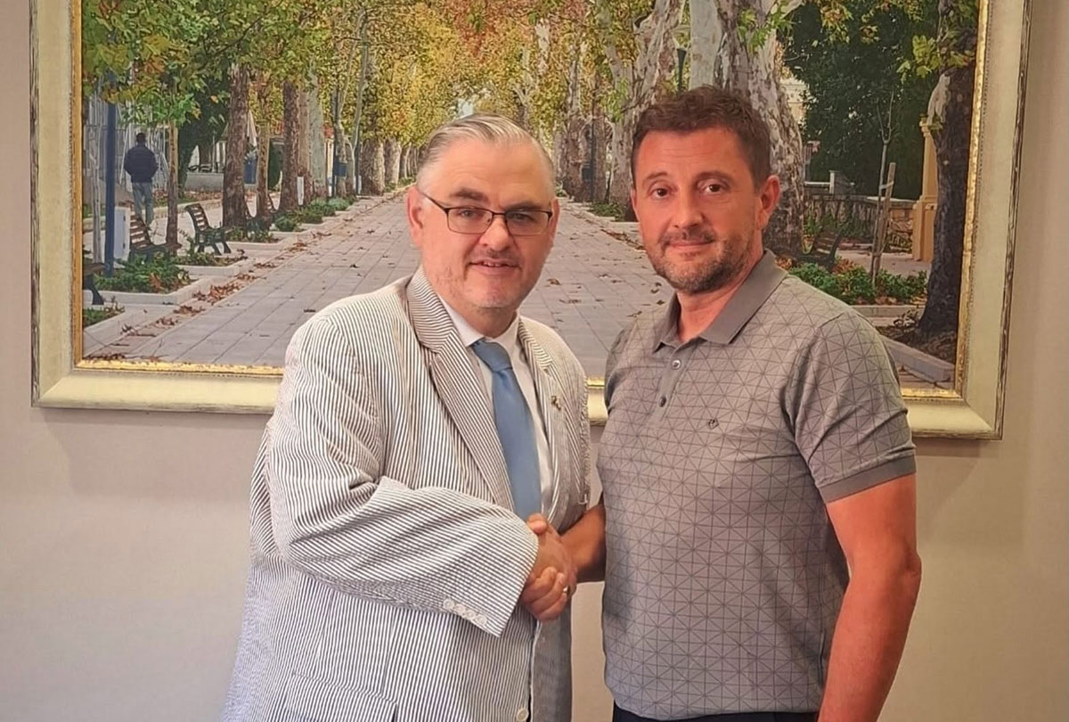 Službeni posjet: Kordić ugostio v
