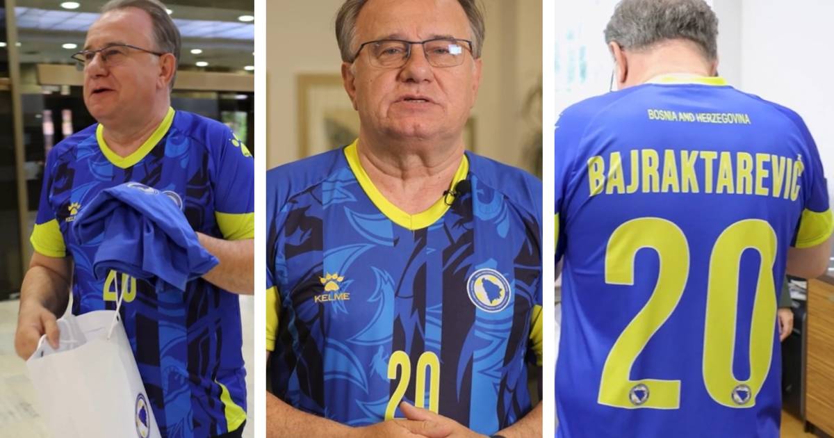 Nikšić pred nastup Zmajeva: Danas smo jedan tim, jedna reprezentacija, jedna BiH