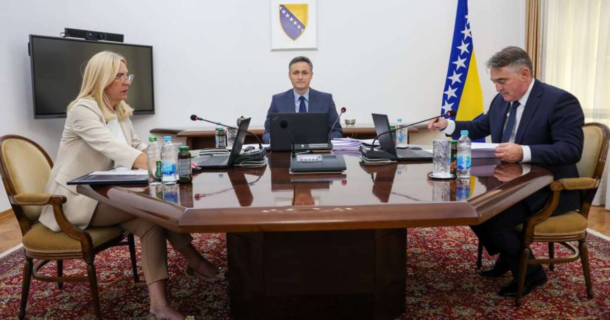 Cvijanović nakon “nemile” scene napustila sjednicu Predsjedništva BiH