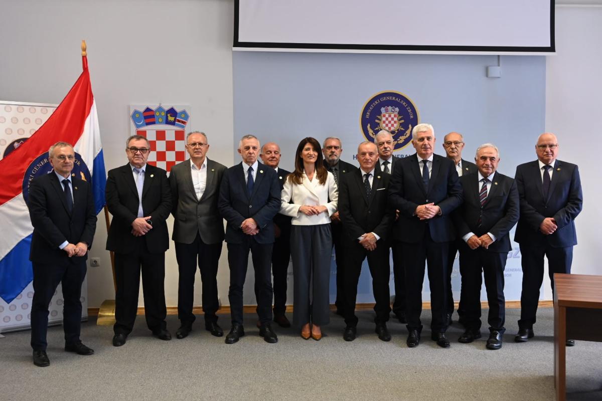 Čović i Filipović u Zagrebu se sastali s vodstvom Hrvatskog generalskog zbora