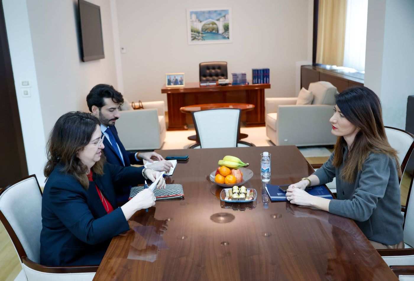 Susret zastupnice Zastupničkog doma PSBiH Darijane Filipović i veleposlanice Republike Italije Nj.E