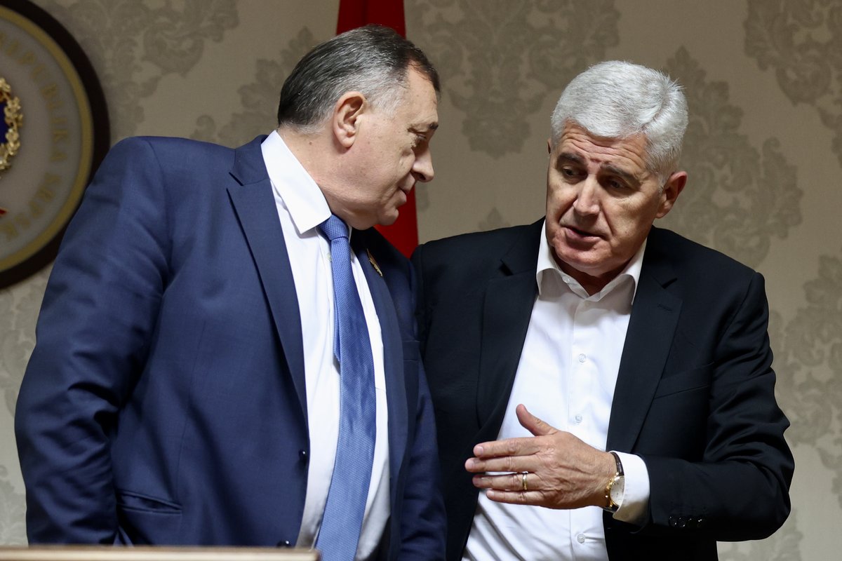 Dodik: Hrvatska ima pravo podržati Hrvate u BiH, "zaštita prava hrišćana od muslimanskog unitarizma jedini je način da BiH opstane"