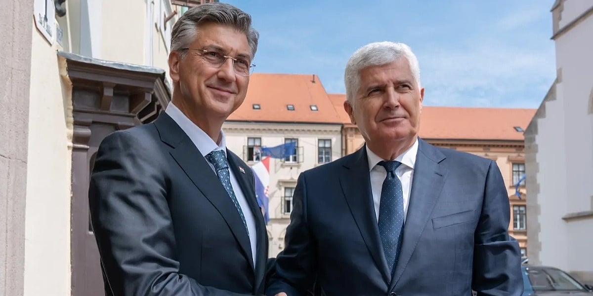 Čović i Filipović na sastanku s Plenkovićem u Zagrebu: Fokus razgovora EU put BiH