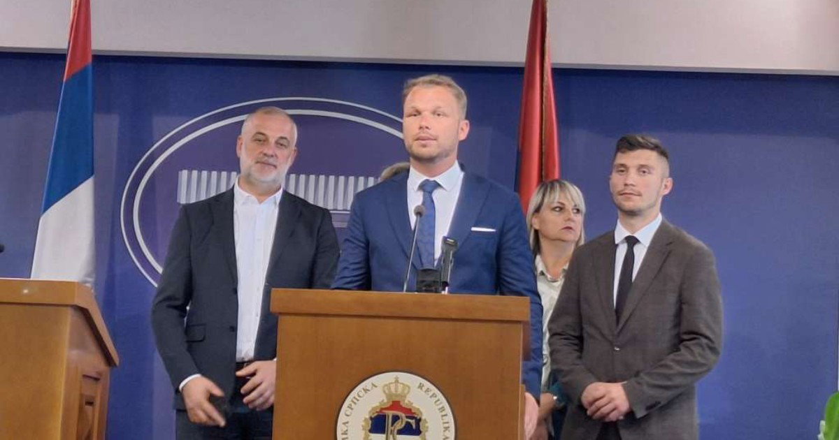 Stanivuković: Blanuša i ja bićemo kandidati opozicije